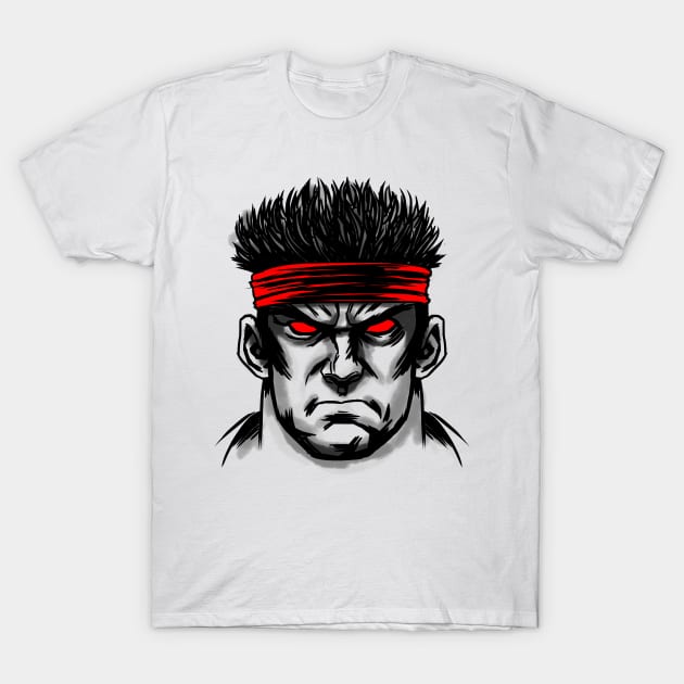 Evil fighter T-Shirt by albertocubatas